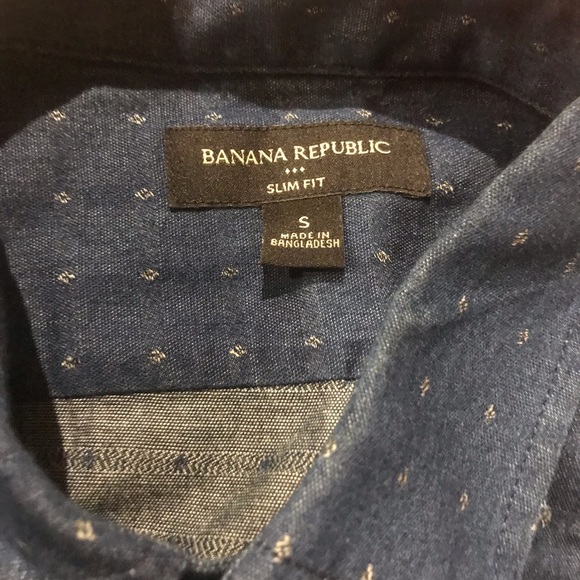 Banana republic button up sz Small - Picture 2 of 2